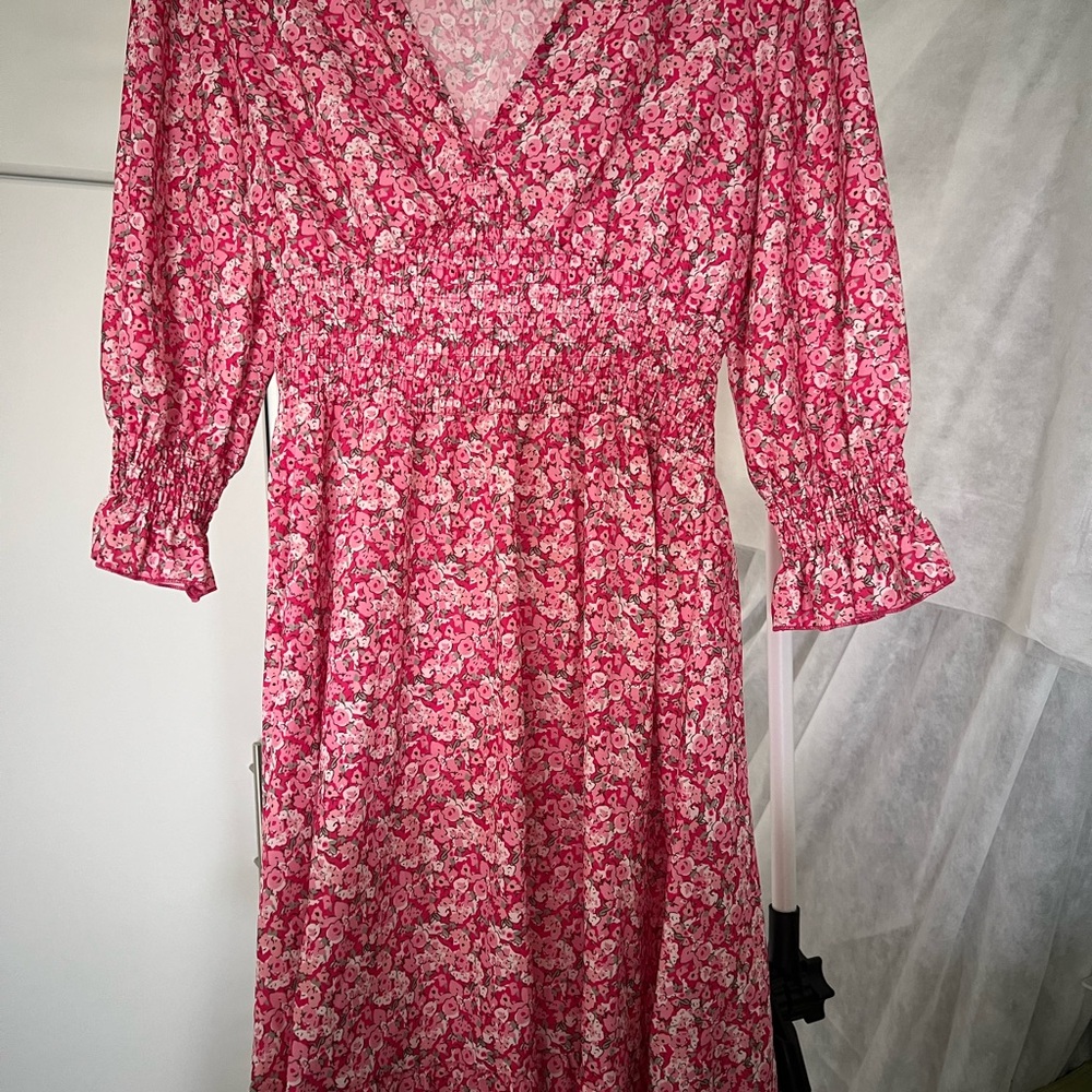 Floral Pink Dress